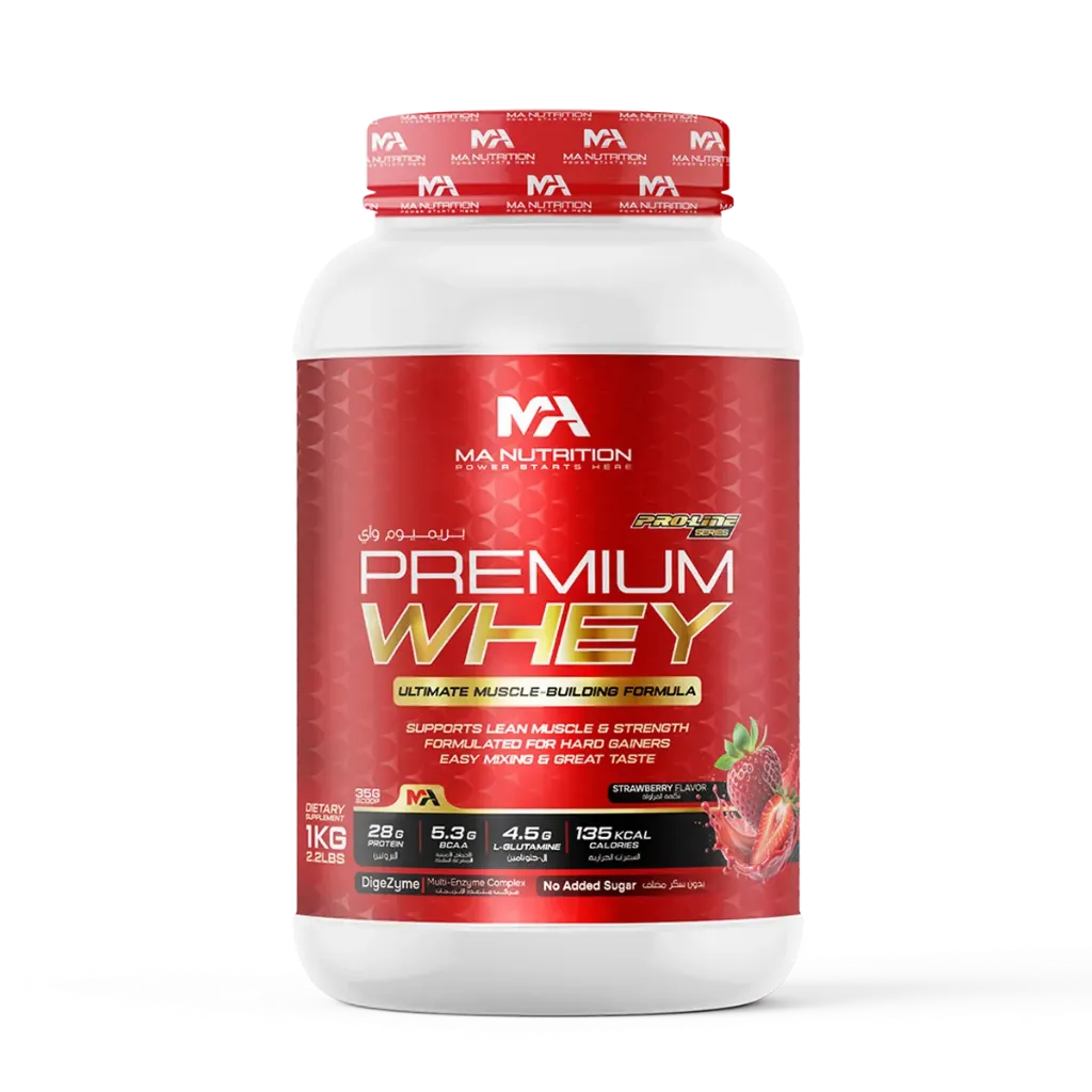 Premium Whey Fraise -1kg